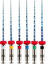 Машинные файлы UltraFiles Blue (Heat Activation) 25мм 02 ассорти 15-40 (6шт), EuroFile — фото товара