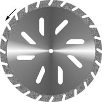 Диск алмазный Гипс косая прорезь, диаметр 45мм. (1шт.), Агри — фото товара