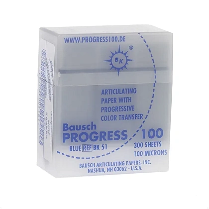 BK 51 - Копирка с прогрессирующим выделением синяя 100мкм. (300л.), Bausch — фото товара