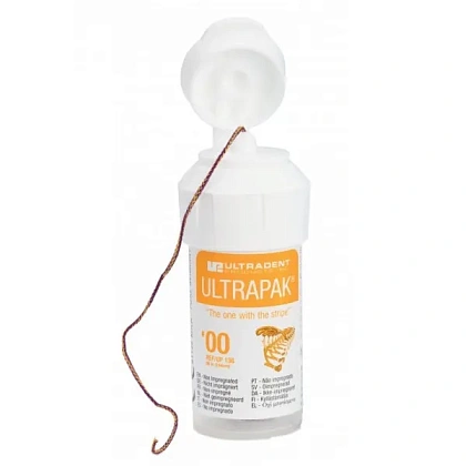 Нить ретракционная Ultrapak №00, Ultradent — фото товара