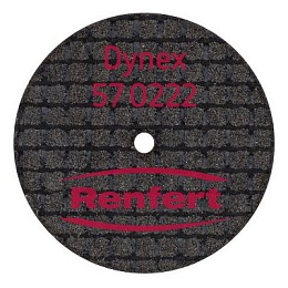 Диски отрезные армированные Dynex 22х0,2мм (20шт.), Renfert — фото товара
