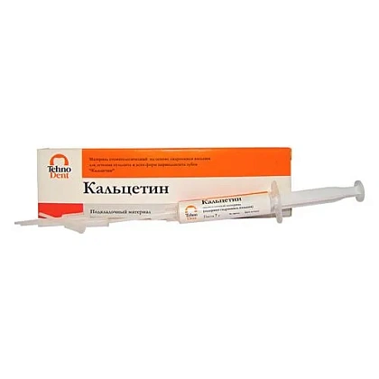 Кальцетин - паста подкладочная (7гр.), ТехноДент — фото товара