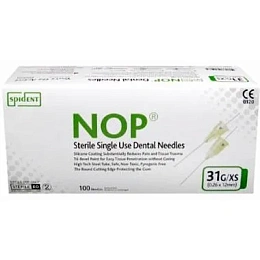 Иглы карпульные NOP Детские 0,26*12мм*31G (100шт.), Spident — фото товара