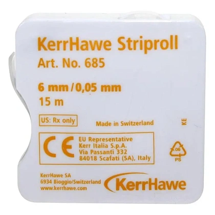 Матрица пластиковая в рулетке Striproll - ширина 6мм., Kerr Hawe — фото товара