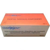 Иглы карпульные 0,3*16мм - 30GM (100шт.), Dispodent — фото товара