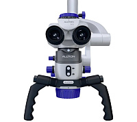 ALLTION AM-5000VFR стоматологический микроскоп с вариоскопом и флуоресцентным режимом (чёрный) — фото товара