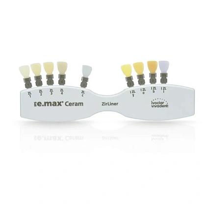 Расцветка циркониевых подслоев  IPS e.max Ceram ZirLiner (1шт.), Ivoclar — Ivoclar Vivadent, фото