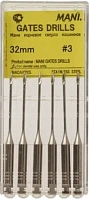 Gates drills 32мм. №3 (6шт.), Mani — фото товара
