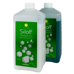 Siloff Medium 22 - силикон для дублирования (1кг+1кг), Siloff — фото товара