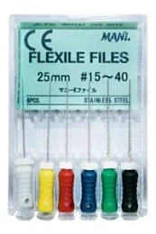 Flexile Files 25мм. №15-40 (6шт.), Mani — фото товара